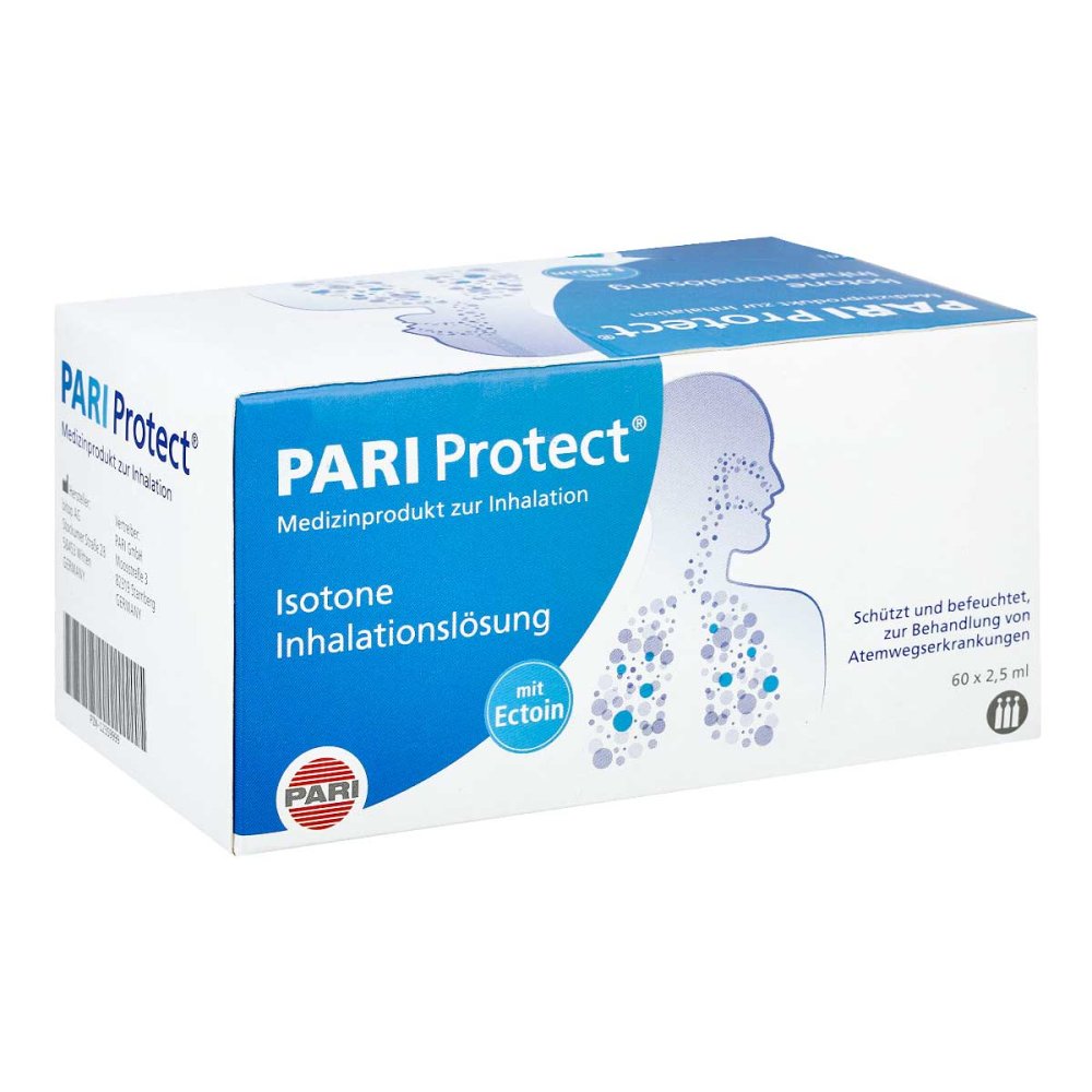 Pari GmbH Pharma -und Apothekenservice Pari Protect Inhalationslösung mit Ectoin Ampullen 12359999