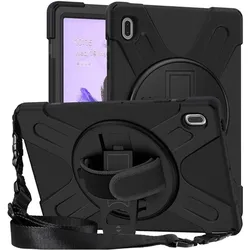 eSTUFF Defender Case (Samsung Galaxy Tab S7 FE), Tablet Hülle, Schwarz