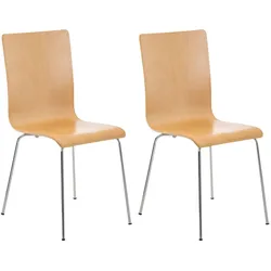 2er Set Besucherstuhl Pepe