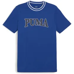Puma, Herren, Sportshirt, SQUAD Big Graphic Tee (M), Blau