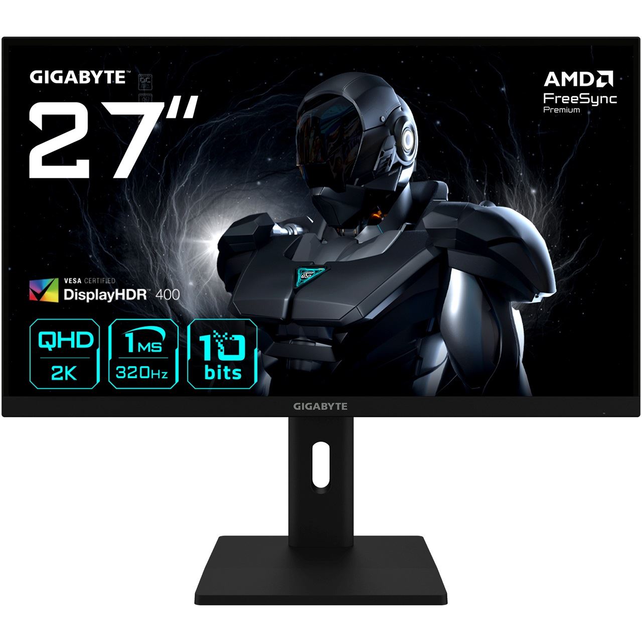 27" (68,58cm) Gigabyte G27Q3 schwarz 2560x1440 1xDisplayPort 1.4 / 2xHDMI 2.0