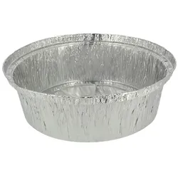 MONOUSO - Aluschalen rund für Hähnchen 1.900ml (125 Stück)