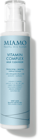 Miamo Total Care Vitamin Complex Milk Cleanser Latte Detergente Struccante Nutriente Idratante 250 ml
