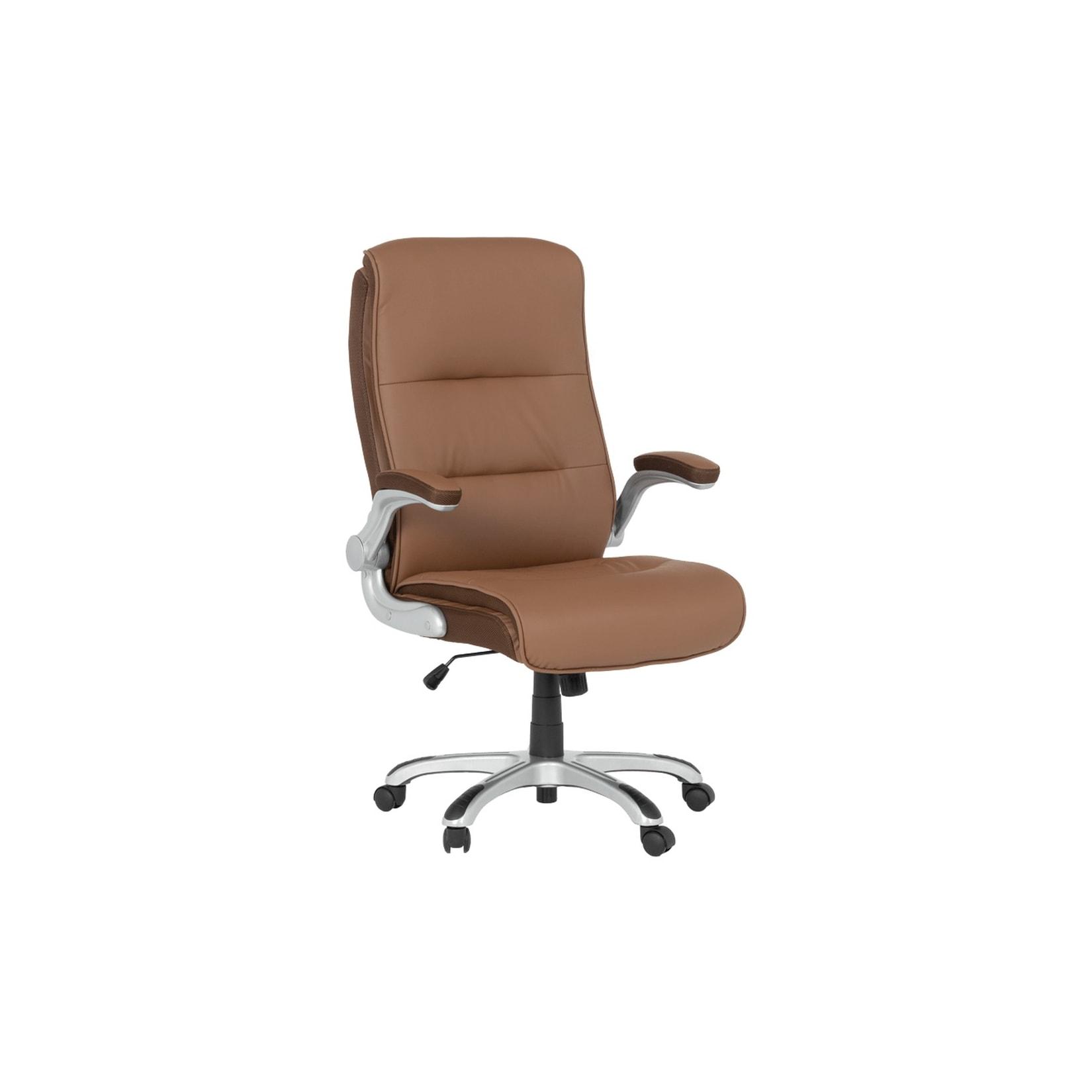 Carmen 6106 Chefsessel mit Kunstleder – Braun