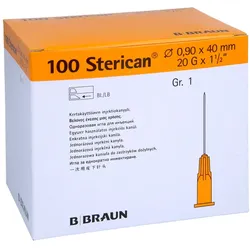 Sterican Kanülen Luer-lok 0,90x40 mm Gr. 100 St