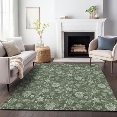 Addison Rugs Premium Washable Super Soft Floral Borderless Mayfield Rug