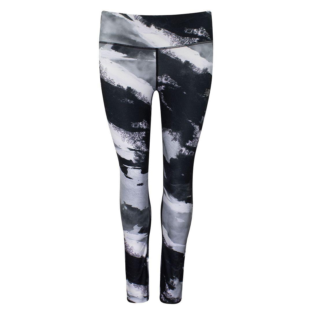 New Balance Bedrukte Donkerblauwe Impact Legging voor dames WP11264 SIY