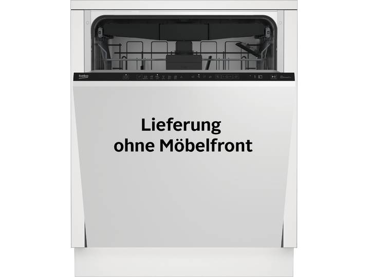 BEKO vollintegrierbarer Geschirrspüler BDIN16R46W , Energieeffizienz: A, weiß, B:59,8cm H:81,8cm T:55cm, Geschirrspüler, SelfDry – Automatische Türöffnung zum komfortablen Trocknen, vollintegrierbarer Geschirrspüler