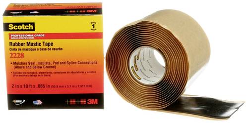 Scotch Scotch 2228 SCOTCH2228-50.8X3 Reparaturband Scotch 2228 Schwarz (L x B) 3.1m x 50mm 1St.
