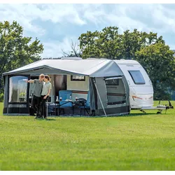 Berger Sirmione Pro Vorzelt für Wohnwagen (Größe 16), Umlaufmaß 1001 - 1030 cm