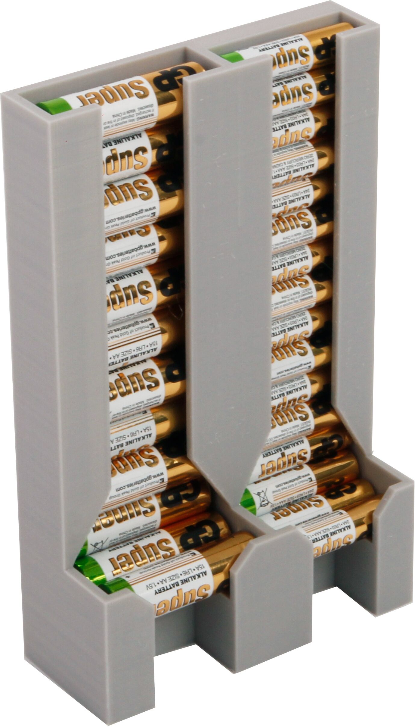 Axis Line Batteriespender doppelt für AAA und AA Batterien