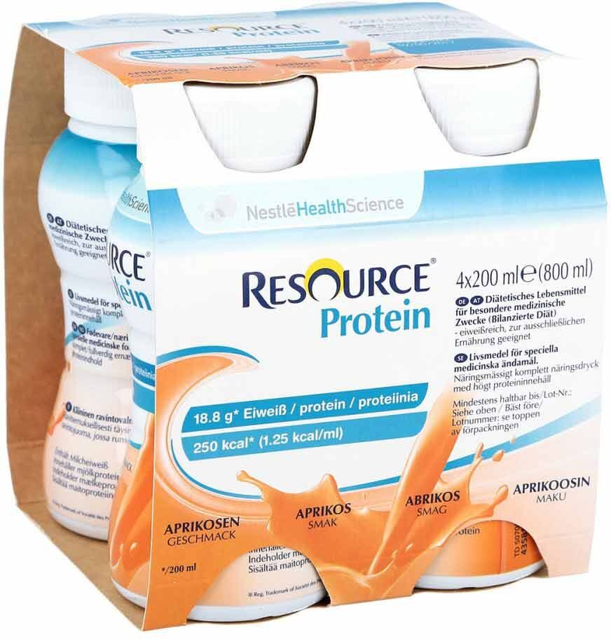 Resource Protein Drink Aprikose 4X200ml