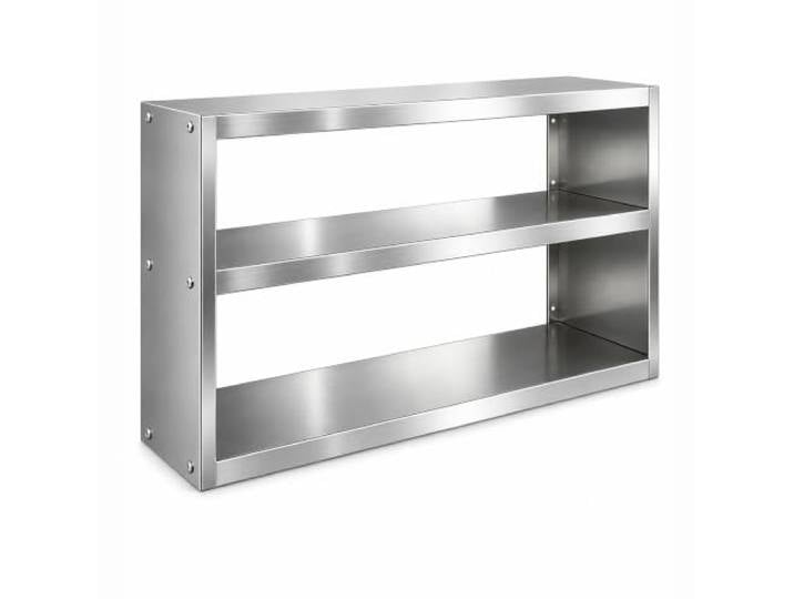 3-Etagen Wandregal aus Edelstahl, Kommerzieller Wand-Organizer für Küchen Küchen-Aufbewahrungsregal, für Restaurant, Hotel, Café und Küche, Gewürze, Teller und Saucen(35in/90cm)