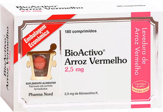 BioActivo Arroz Vermelho 180 comprimidos