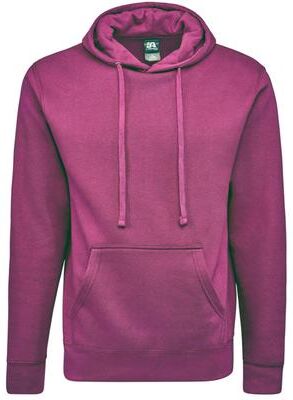 J America 8720JA Jam Adt Btb Fleece Hood T-Shirt in Boysenberry size 2XL   Cotton/Polyester Blend