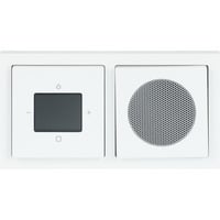Radio BTconnect Digital Audio Broadcasting Plus Komplett-Set Bluetooth 8270 UJ-84-101, Radiowecker weiß (glänzend), Retail