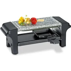 KÜCHENPROFI Raclette Twin - schwarz|grau