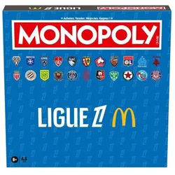 Winning Moves MONOPOLY – McDonald’s Ligue 1 – Brettspiel – GEWINNSPIELE – 2 bis 6 Spieler – ab 8 Jahren (Französisch, 2 - 6 Spieler)