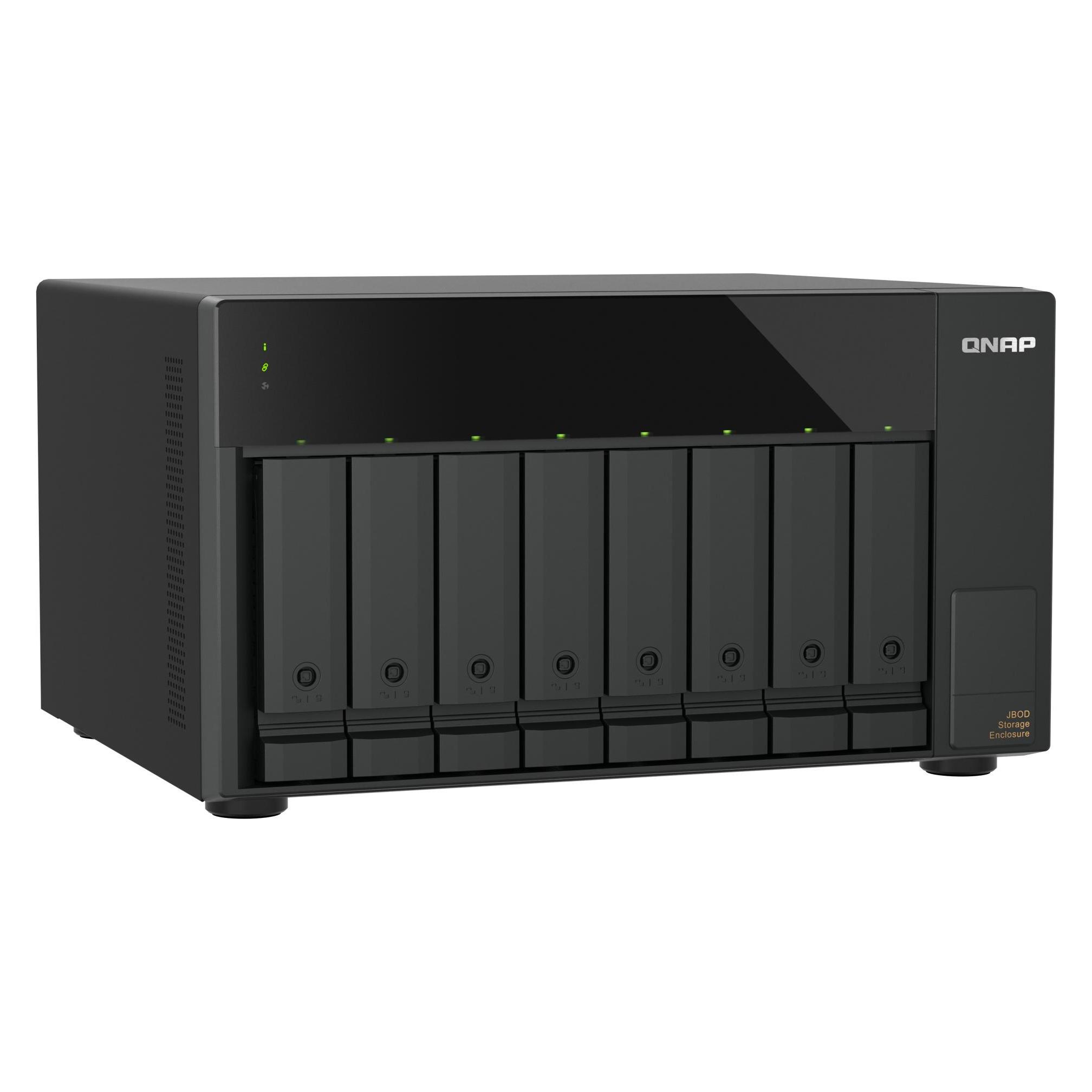 QNAP UEXT.TL-D810TC4/ Baie de disques TL-D810TC4 Tower (TL-D810TC4)