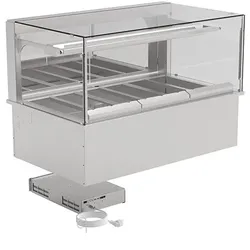 AKE Einbauwärmevitrine BASIC E-112-45 Drop-In