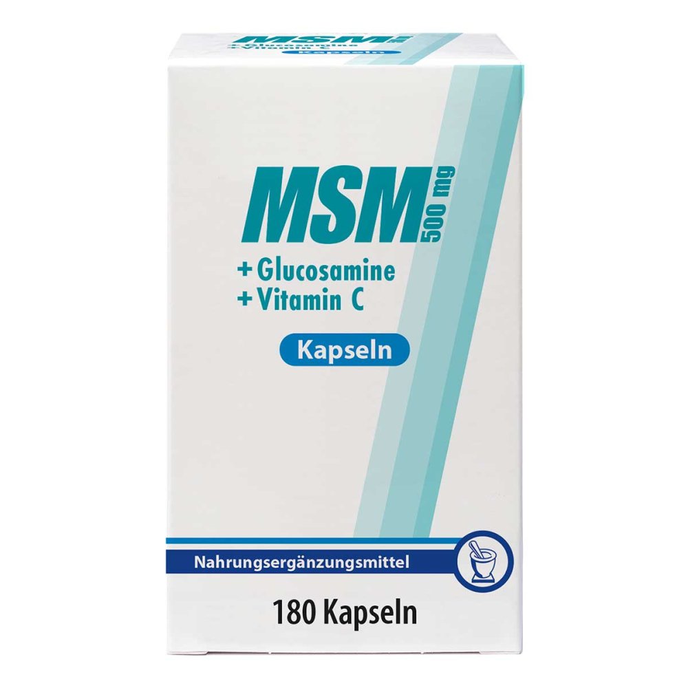 Pharma Peter GmbH MSM 500 mg + Glucosamine Kapseln 12365563