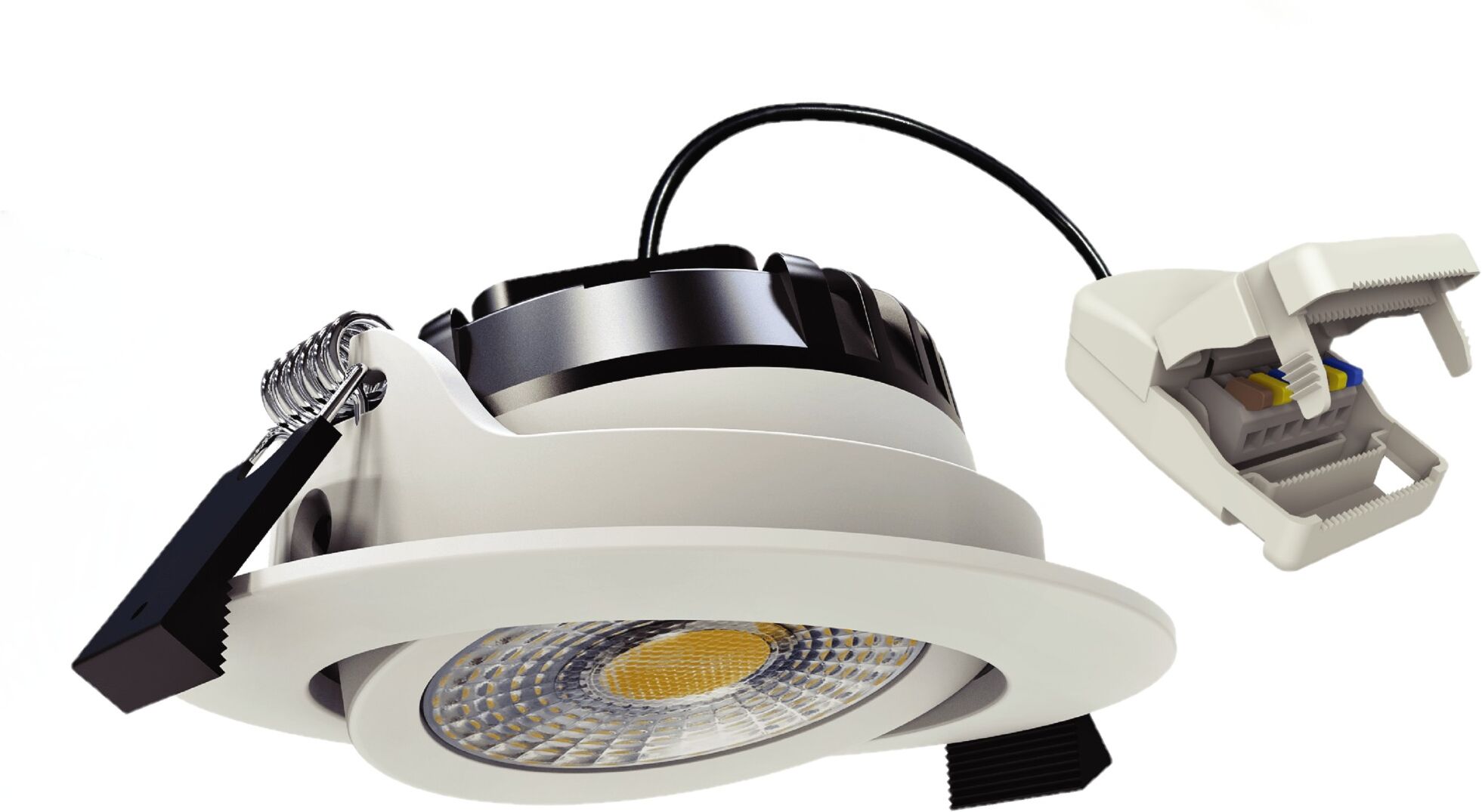 KS Verlichting Liv Inbouwspot Wit