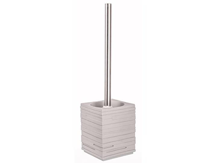 Moderne WC Bürste aus hochwertigem Kunststoff, Elegantes Design, pflegeleicht, Calero Grey