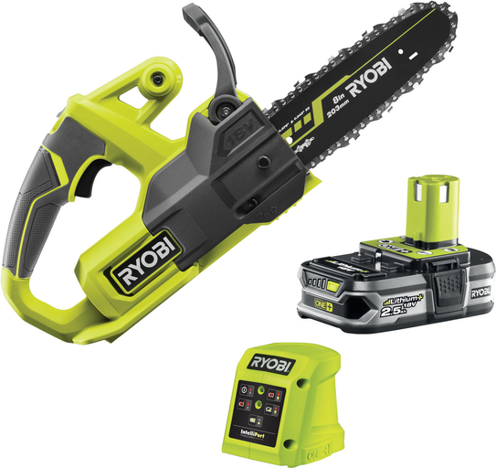 Ryobi RY18CS20A-125 - Akku-Kettensäge - 18V - 2.5Ah - Schwertlänge 20 cm