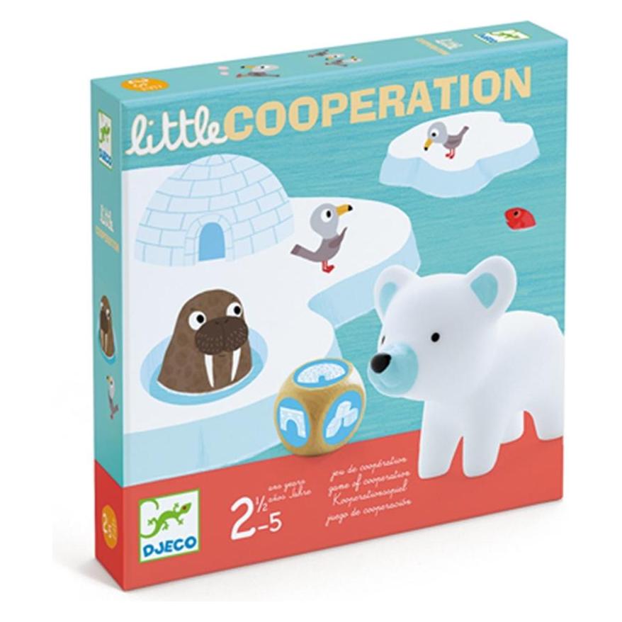 Djeco Little Cooperation (mult) (Deutsch, Englisch, Französisch, Italienisch, 2 - 4 Spieler) (DJ08555)