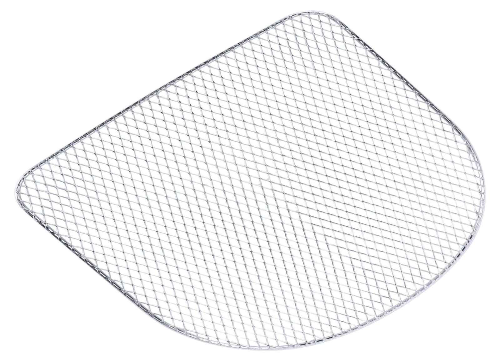 Dripio Roestvrijstalen roosterplaat voor heteluchtfriteuse, Zilver, 25 x 24 cm