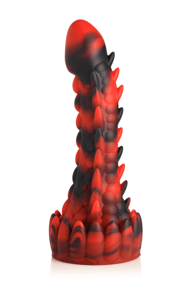 Creature Cocks by XR Brands Demon Rising - Scaly Dragon Gode Silicone - 20.3 cm