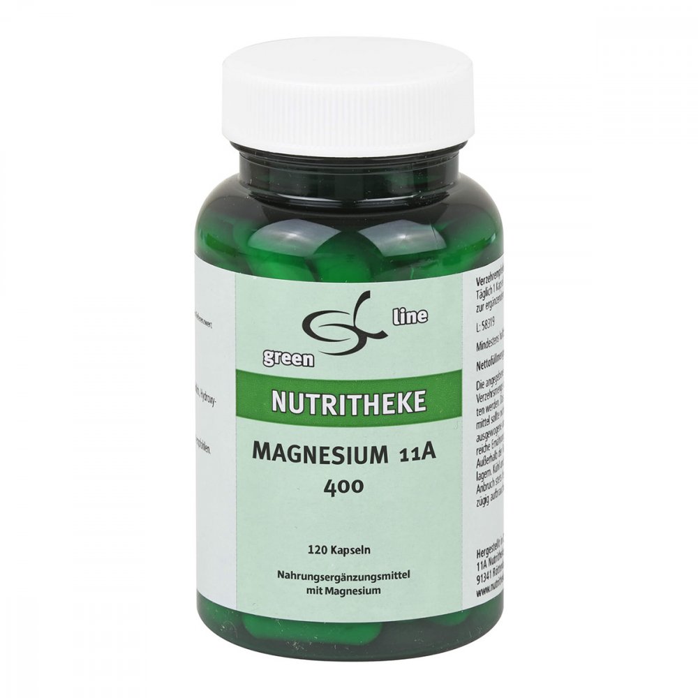 11 A Nutritheke GmbH Magnesium 11 A 400 Kapseln 09899545