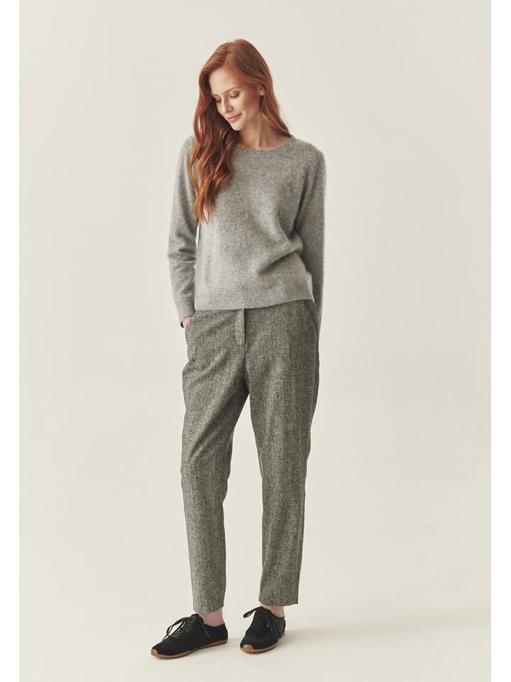 TATUUM Wollpullover in Grau - XXL