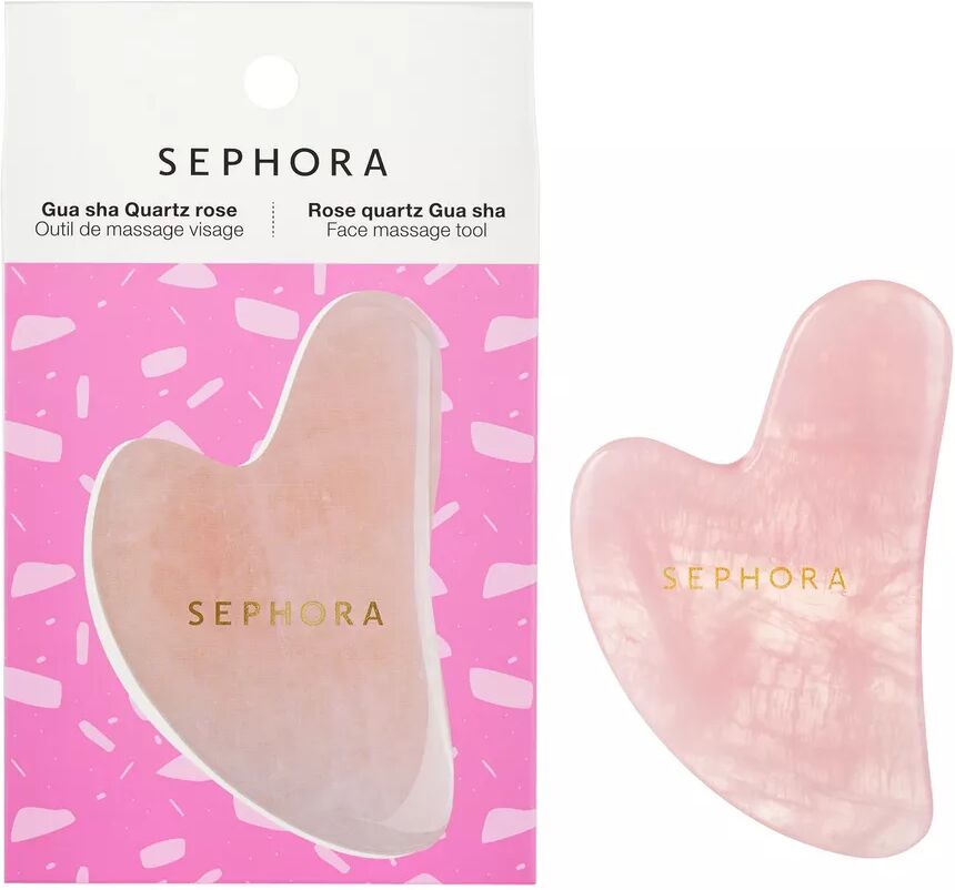 SEPHORA - Gua Sha Quartz Rose - Gesicht und Hals, 1 Stück, Fantasie