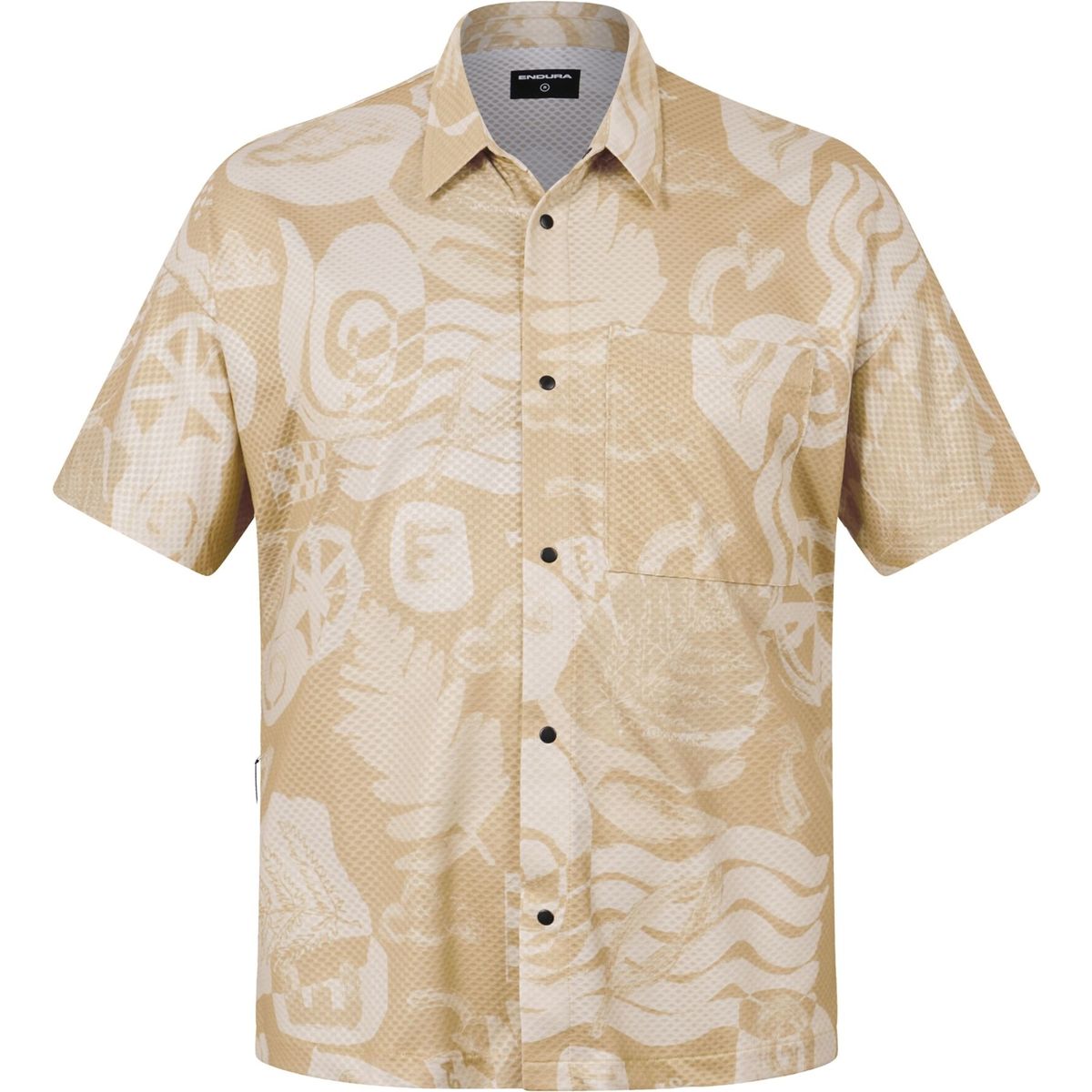Endura Alltrack Ride Short Sleeve Resort Shirt aop sand (BSA) M R-E3253-BSA-M-aop-sand