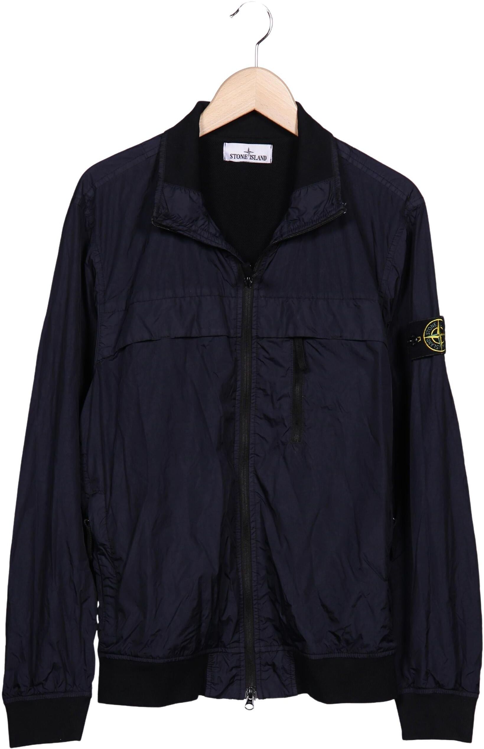 Stone Island Herren Jacke, Marineblau, Gr. M, Synthetik - Second Hand