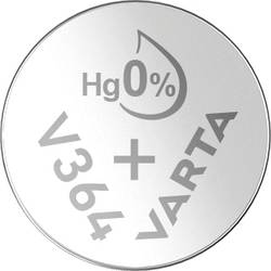 Varta Knopfzelle 364 1.55 V 1 St. 17 mAh Silberoxid SILVER Coin V364/SR60 Bli 1 364101401