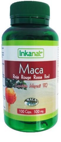 Inkanatura Organic Red Maca 100x500 mg