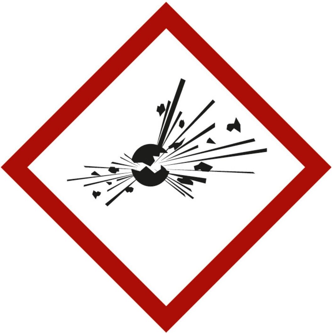 Gefahrstoffsymbol Explodierende Bombe, Typ: 03037 ; nVent HOFFMAN (B171.15.183)