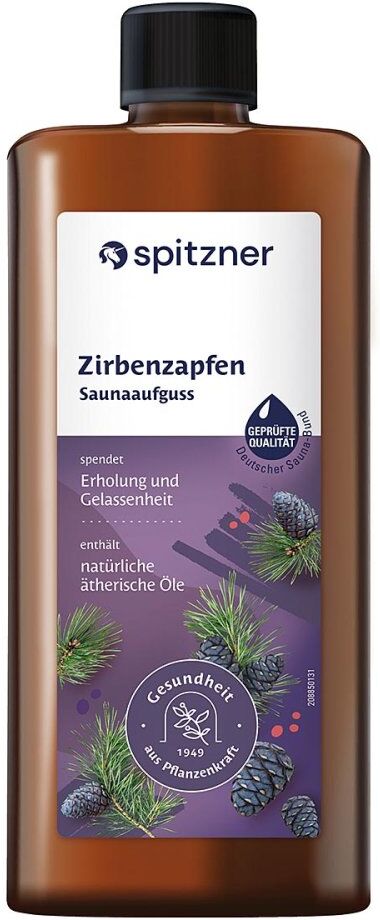 Spitzner Saunaaufguss Zirbenzapfen 1000ml