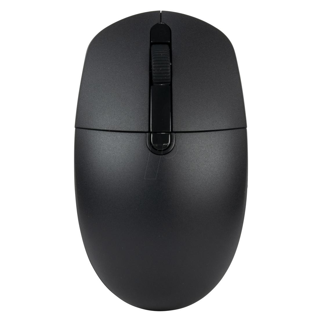 Intertec AC M-208 II Maus drahtlos USB bis zu 1600dpi,USB Dongle (Kabellos) (88884136)