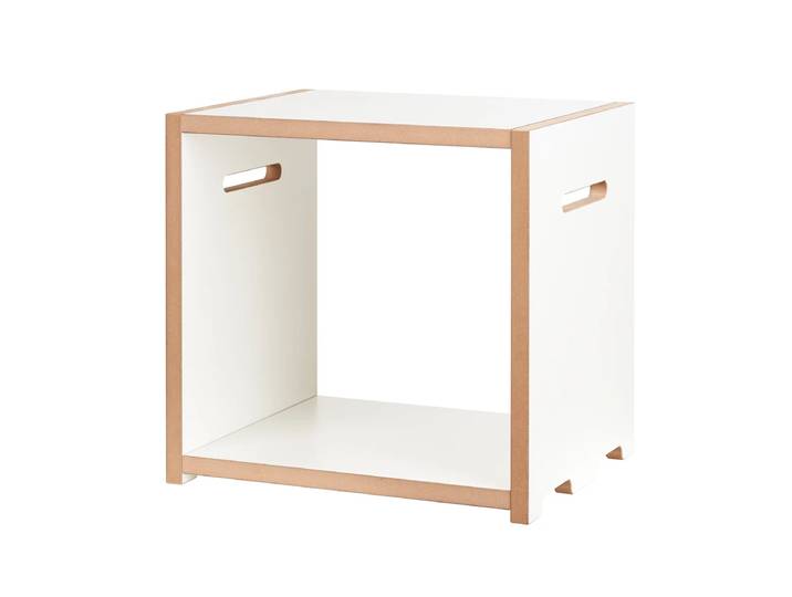Tojo - halbstark Regalsystem, Grundmodul, weiss