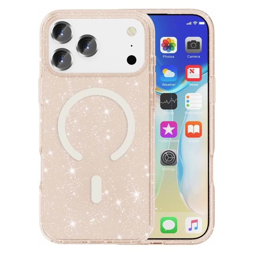 Cover-Discount iPhone 18 Pro Max / iPhone 17 Pro Max - Glitzer Case mit MagSafe (Apple iPhone 17 Pro Max, Apple iPhone 18 Pro Max) (78127076)