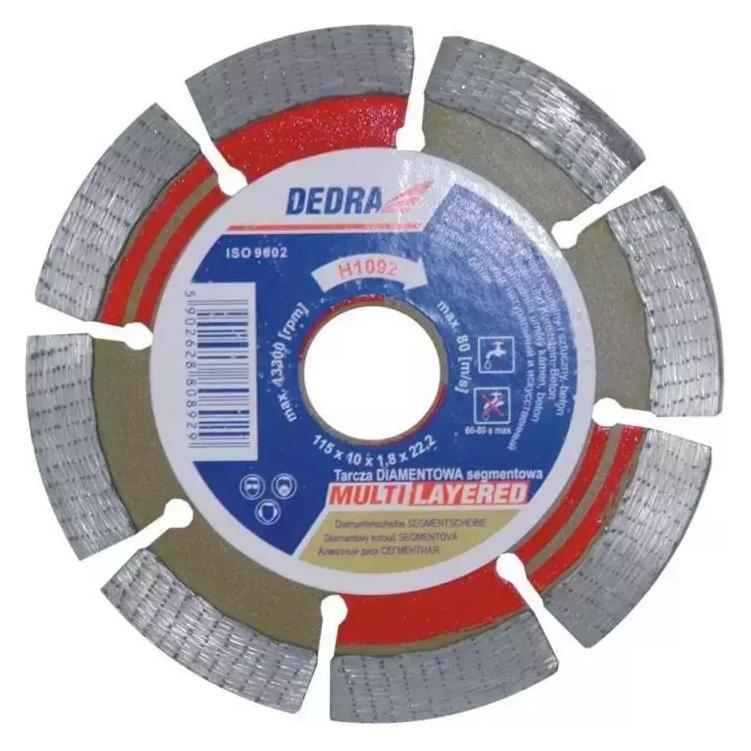 Dedra Segmentierte Diamantschleifscheibe (H1092)
