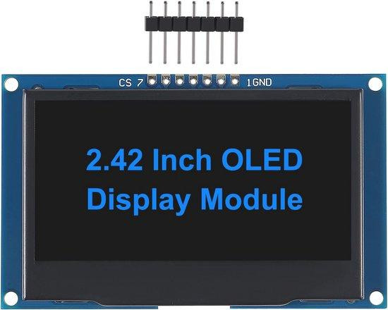2.4 inch OLED LCD Display Module - 128x64 SPI/IIC I2C voor Arduino DIY Elektronische Projecten
