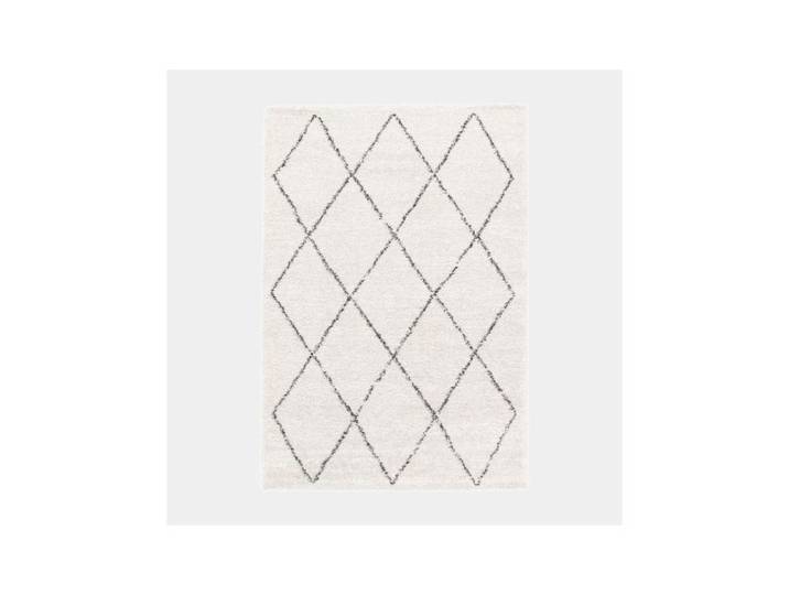 Tapis motif berbère - Rituel - Noir et écru - 120 x 170 cm