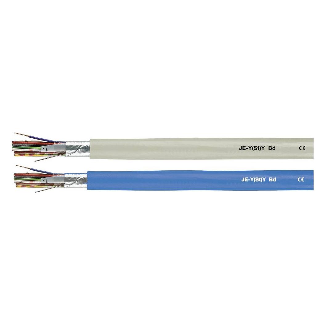 Helukabel HELU 48500 JE-Y(St)Y 1x2x0,8mm Grau (100 m) (48500)