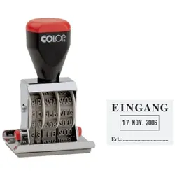 Datumstempel Eingang 4mm 45x30mm