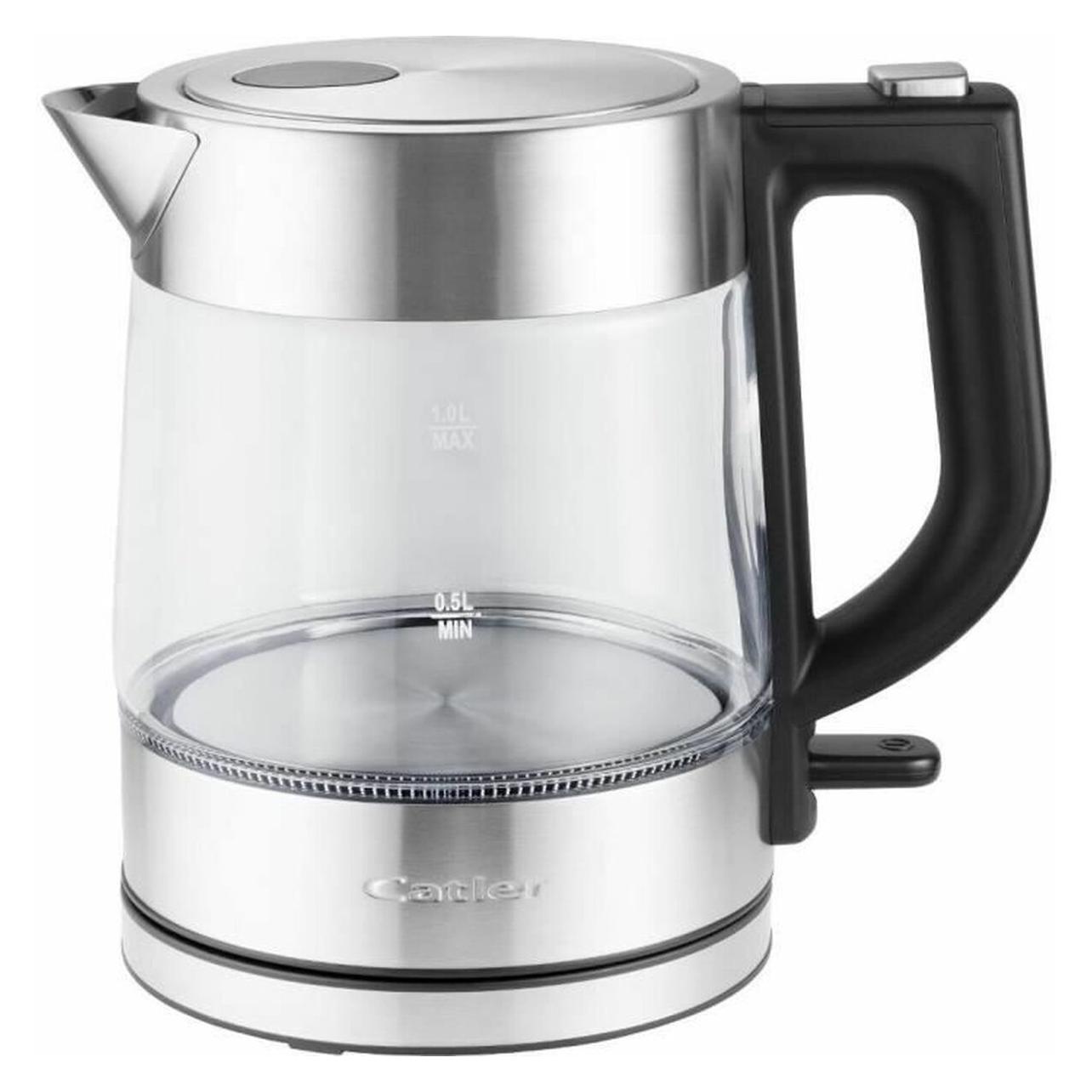 Catler Wasserkocher KE 411 Glas Edelstahl 2200 W 1 L (1 l) (43145686)