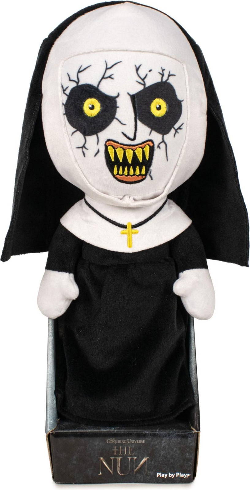 Play by Play Nun Horror pluche knuffeldiertje, 27 cm